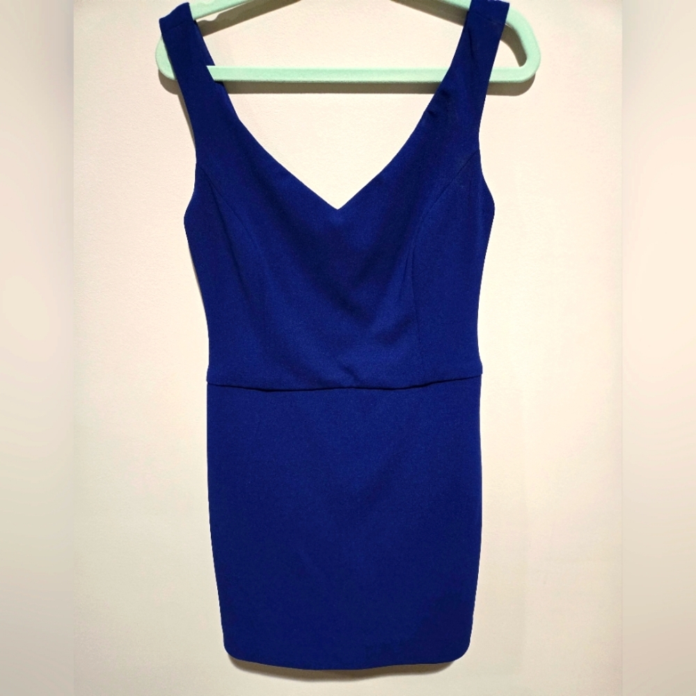 ZARA TRAFALUC Royal Blue Jumper/Romper Shorts/Dress! XS Summer TRAVEL